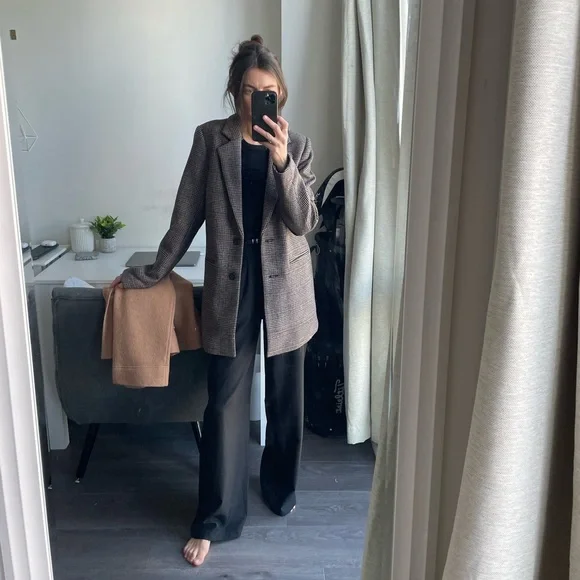 Abercrombie wool blend blazer coat - Picture 9 of 11